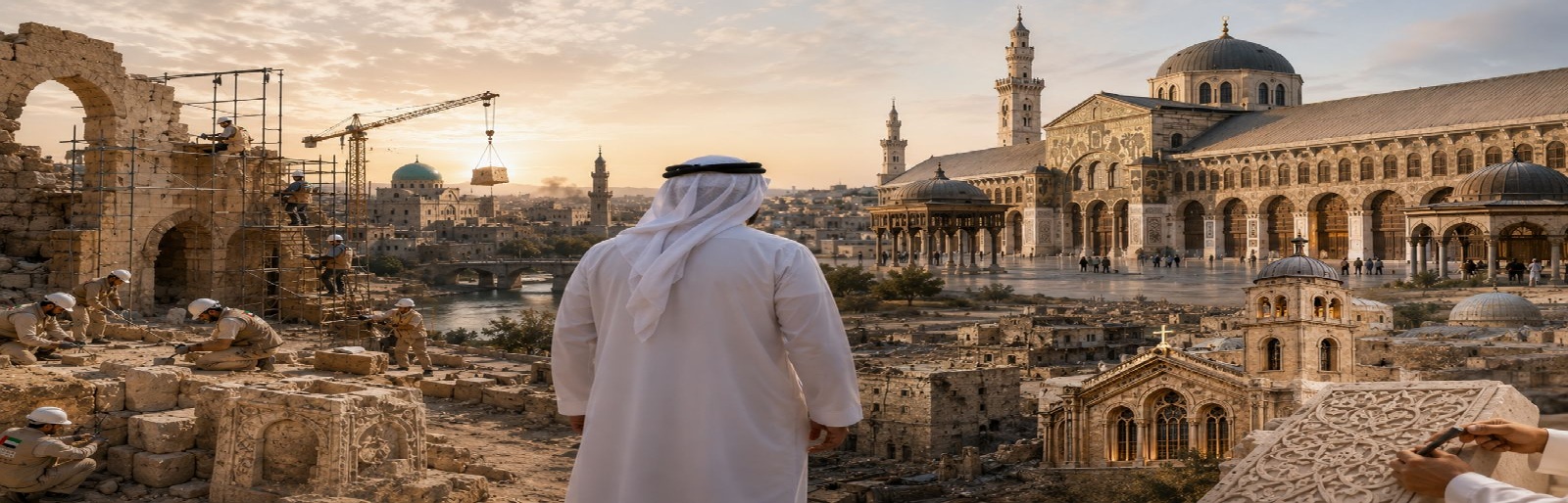 من الموصل الى دمشق.. كيف أصبحت دولة الامارات حارس ذاكرة المدن العربية؟
