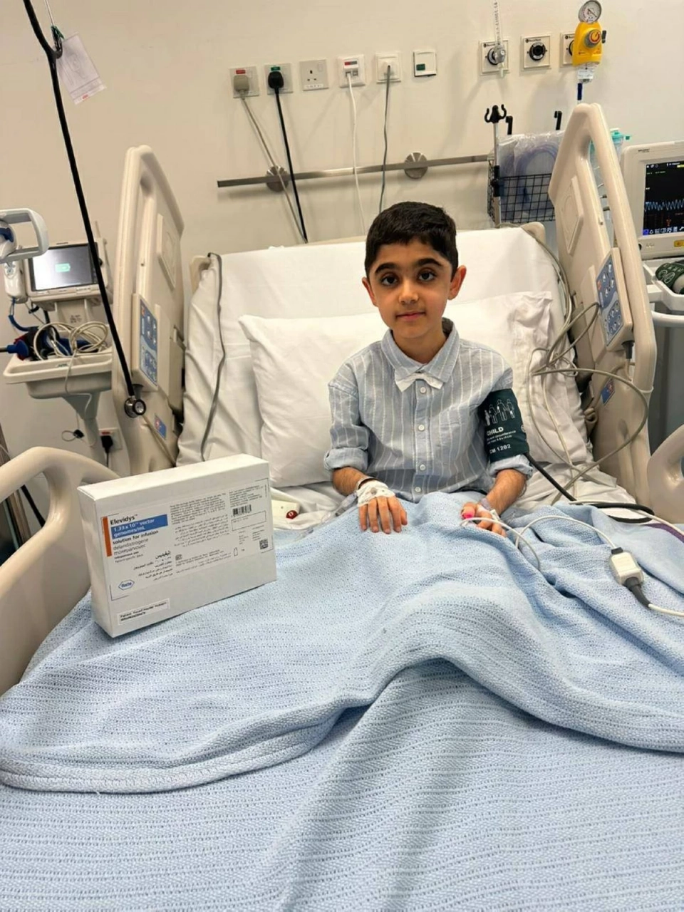 طفل عراقي يبدأ التعافي في دبي عقب حقنة تكلفتها قرابة 3 مليون دولار