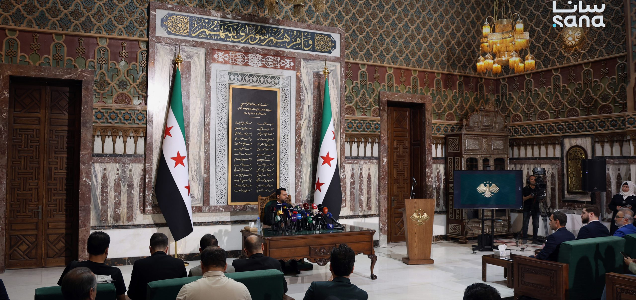 سوريا تستكمل تشكيل مجلس الشعب.. 
الشرع يعلن الثلث المكمل ويعزز تمثيل المرأة والناجين من المعتقلات