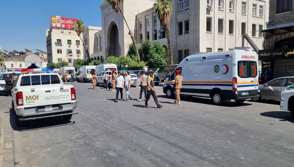 تفجير إرهابي في منطقة الحجاز بدمشق..
9 قتلى بينهم 6 محامين في استهداف لقلب العدالة