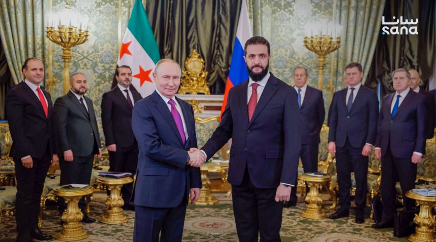 سوريا وروسيا بعد التحرير.. 
لقاءات بارزة ونقاط حاسمة أعادت رسم العلاقات